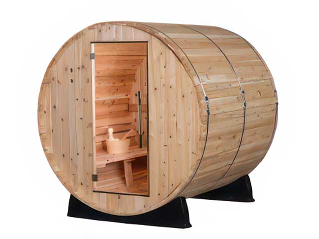 barrel sauna